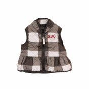 USC Trojans Infant Girls Garb Charcoal Wendy Gingham Vest